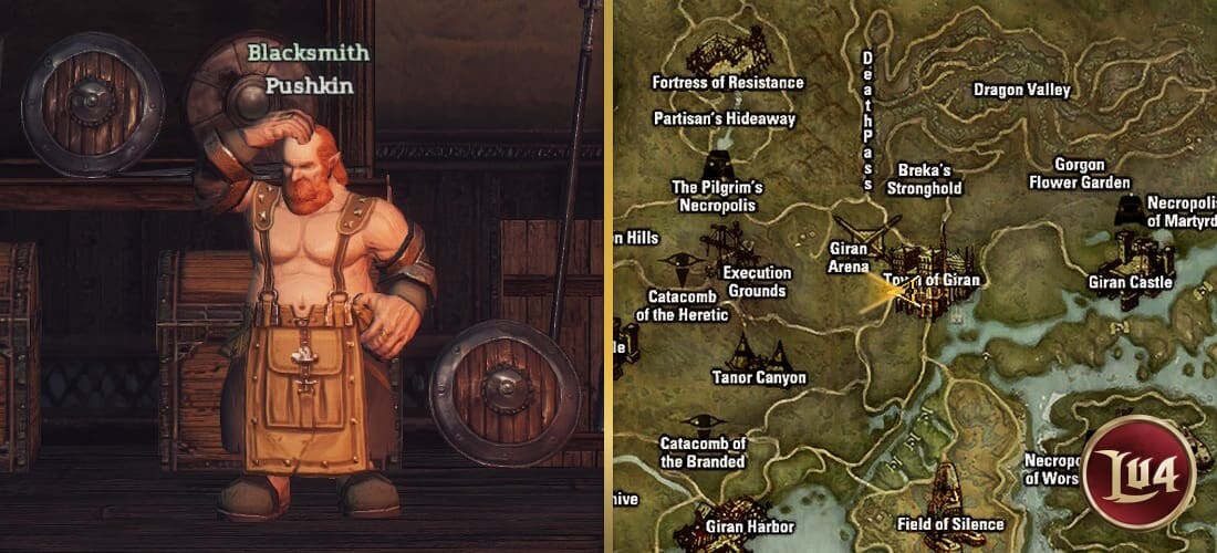 Master Blacksmith Pushkin