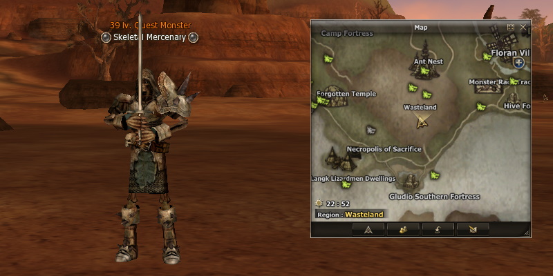 Skeletal Mercenary mw