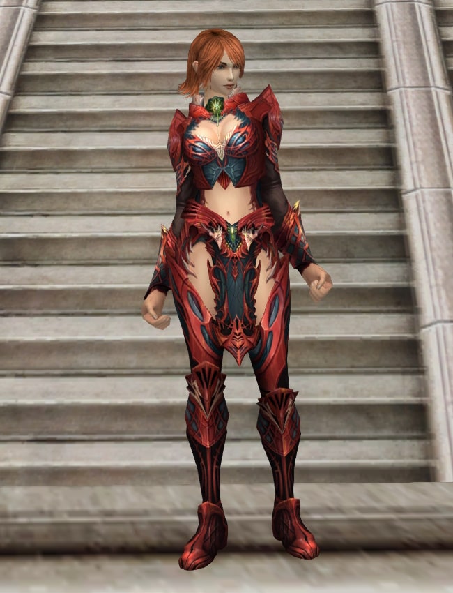 Eternal leather armor set eternal