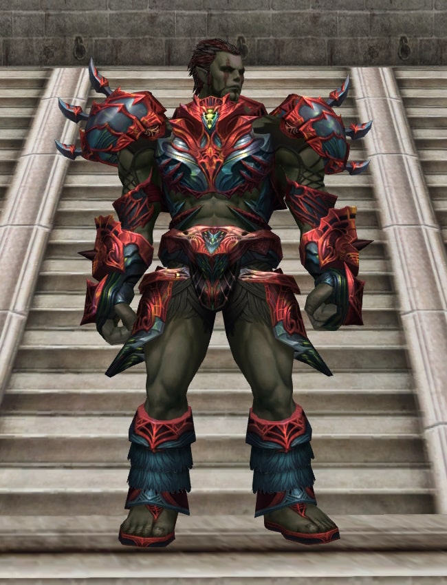 Eternal leather armor set eternal