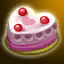 Delectable Valentine Cake