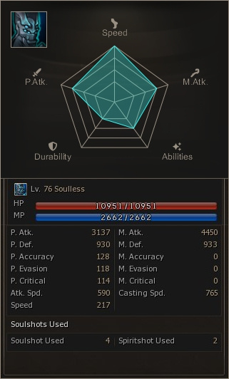 summon Soulless mw