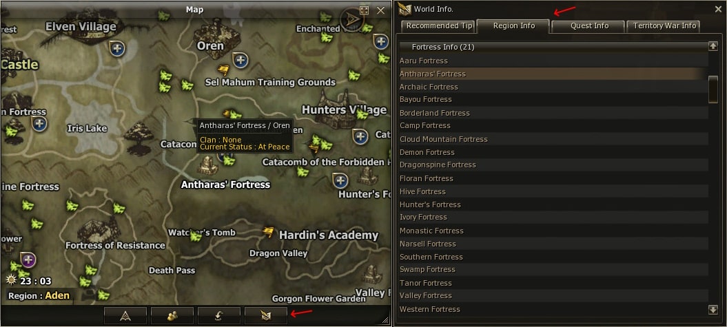 Fortress map mw