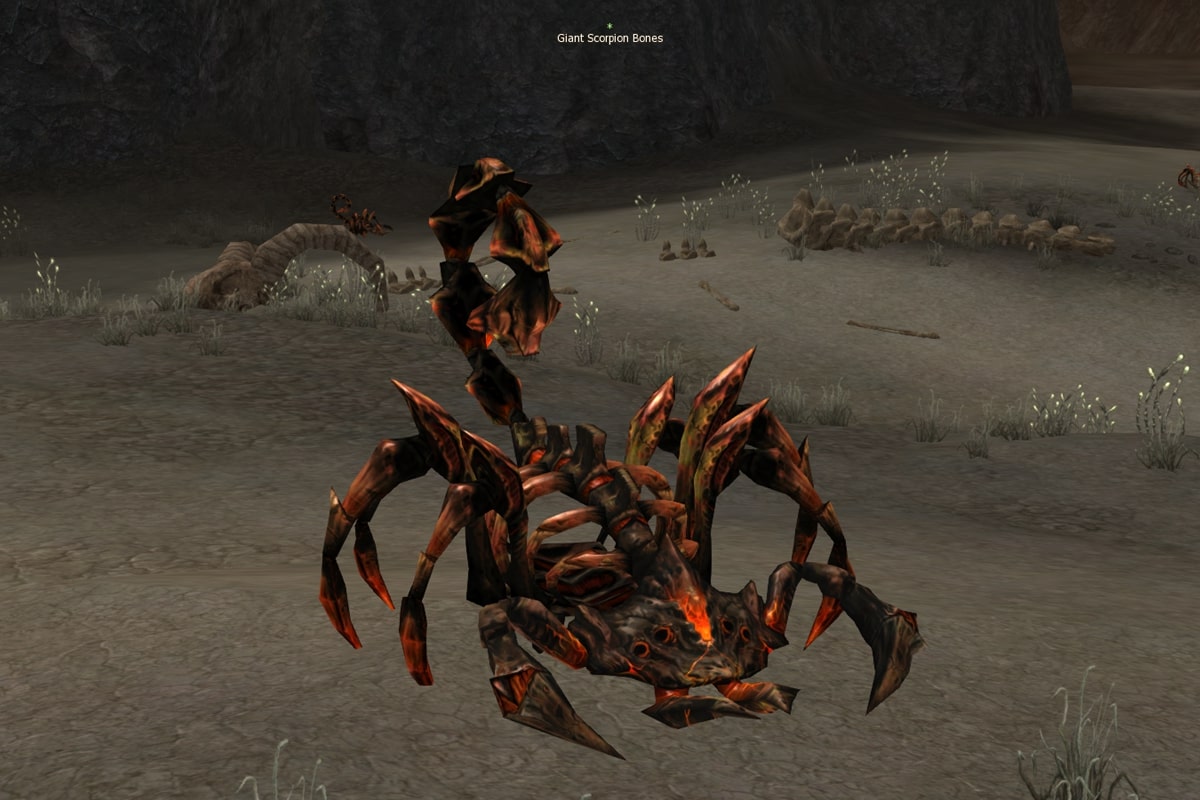 Giant Scorpion Bones eternal