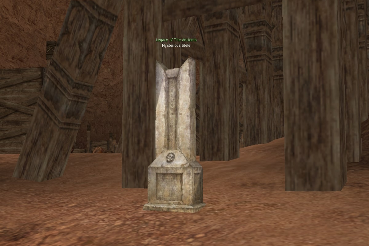 Mysterious Stele mw
